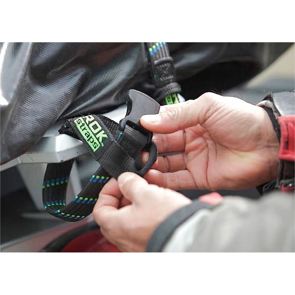 Medium Duty Adjustable Cargo Straps Black/Orange J24758