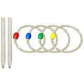 6-piece Solid Wood Ring Toss Toy Set S37818