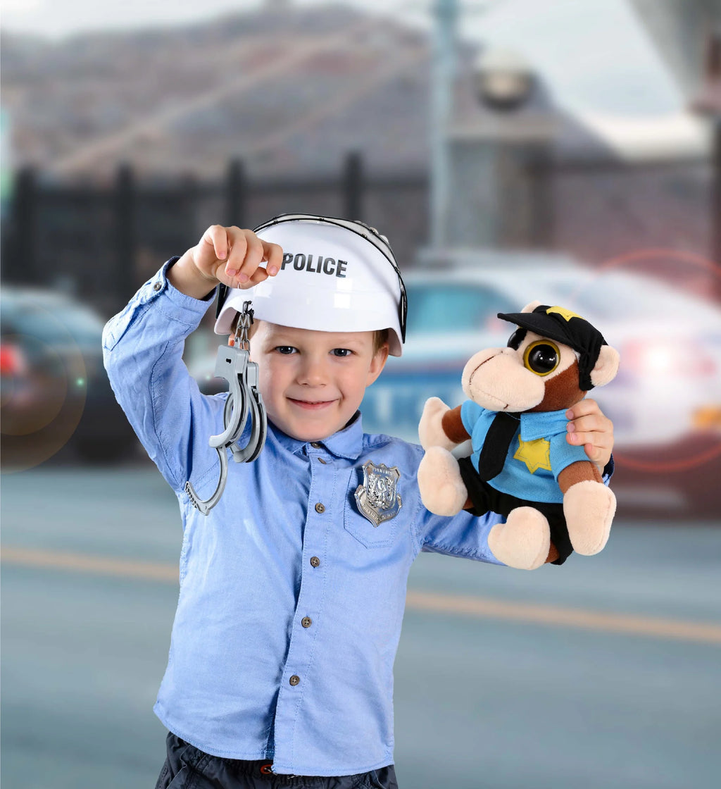 6 Inches Police Officer Plush Toy T453