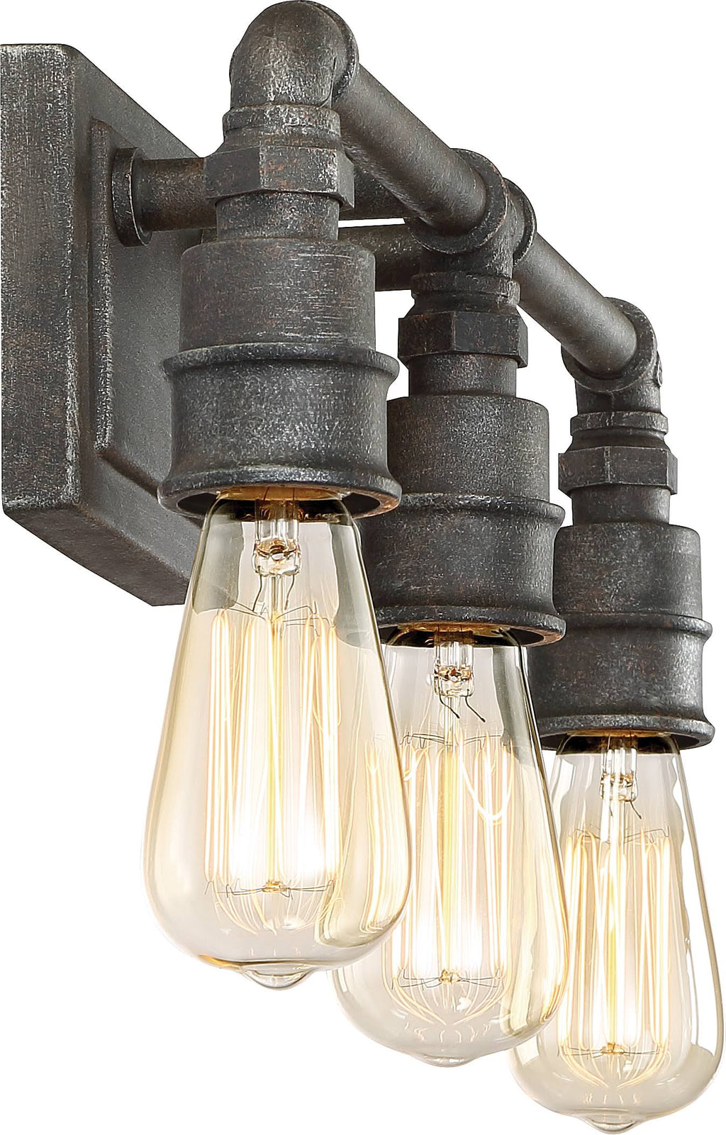 Rustic Black 3 Bath Light R735395