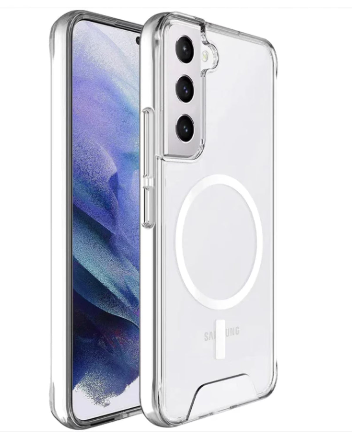 Clear Magsafe Compatible Case for Samsung S22 E880680