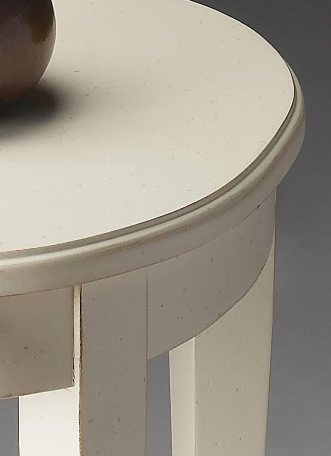 Cottage White Accent Table M371