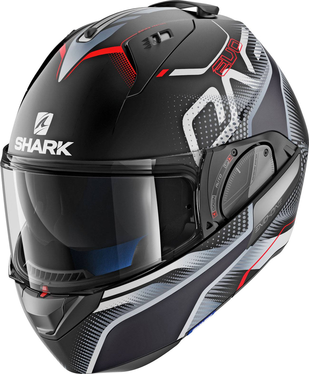 Black-Silver-Red Helmet V70479