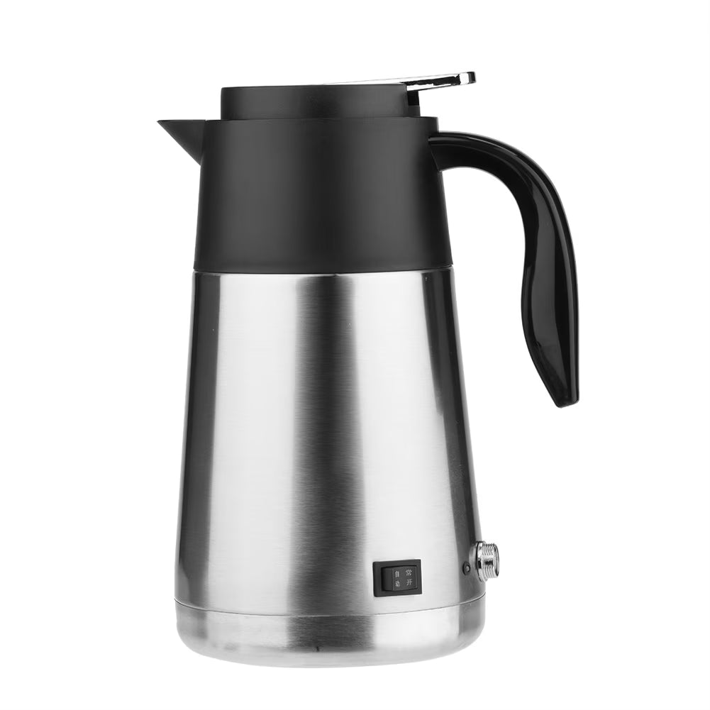 Car Water Heater Portable 1300ml 12V Kettle Bottle X718328