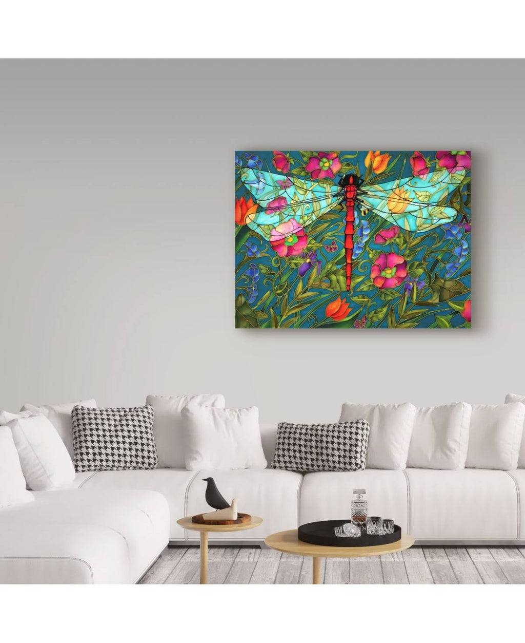 Holly Carr Red Dragonfly Canvas G5725