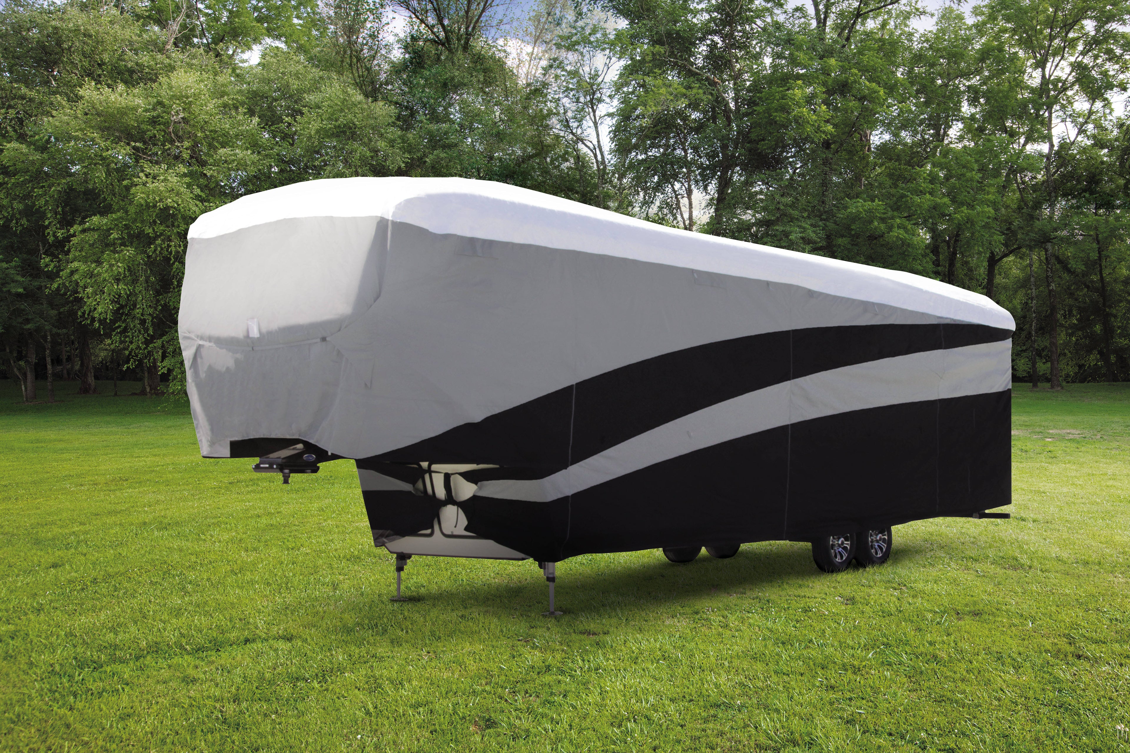 Black 5th Wheel Cover P909