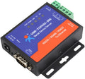 Serial RS232/RS485/RS422 to Ethernet TCP/IP Server with DHCP and Built-in Webpage, Pack of 2 D546460