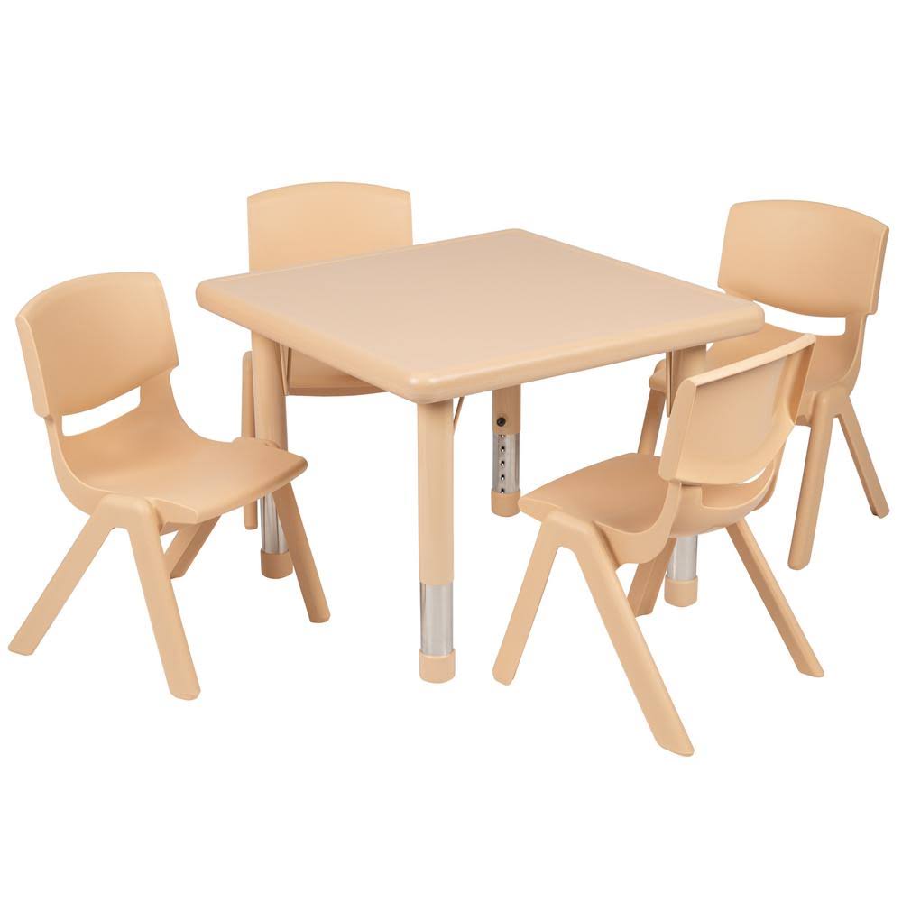 Natural Kids Table and Chair Set F77206