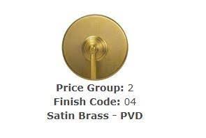 Angle Valve, 1/2x22 Compression Satin Brass C789