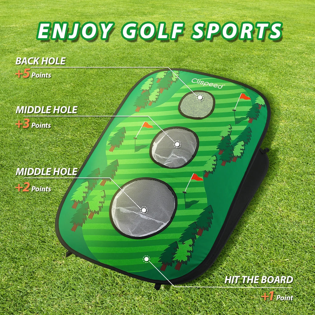 Foldable Chipping Net Cornhole Game Set A66782