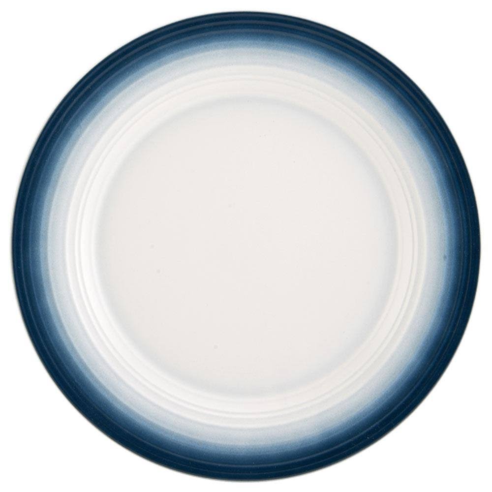 Blue 12.5x22 Round Platter D8207