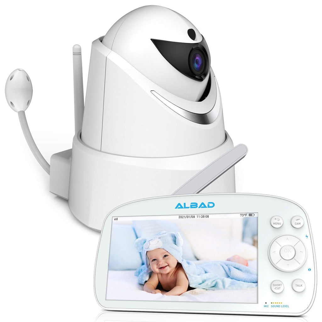 5.5 Screen 1080P HD Video Baby Monitor with Camera and Audio L174