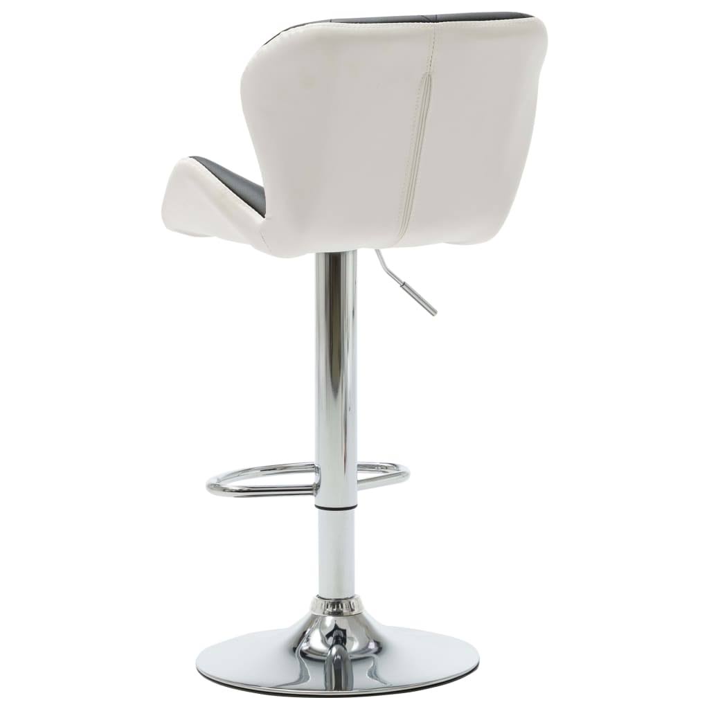 Orange Faux Leather Bar Stool J23864