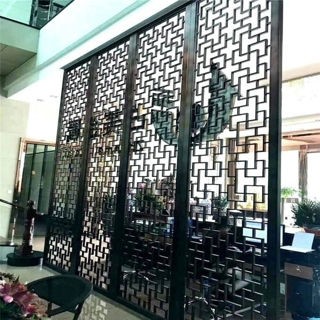 Laser Cut Metal Privacy Fence Screen - 3pcCombo/75 x 48 W5323