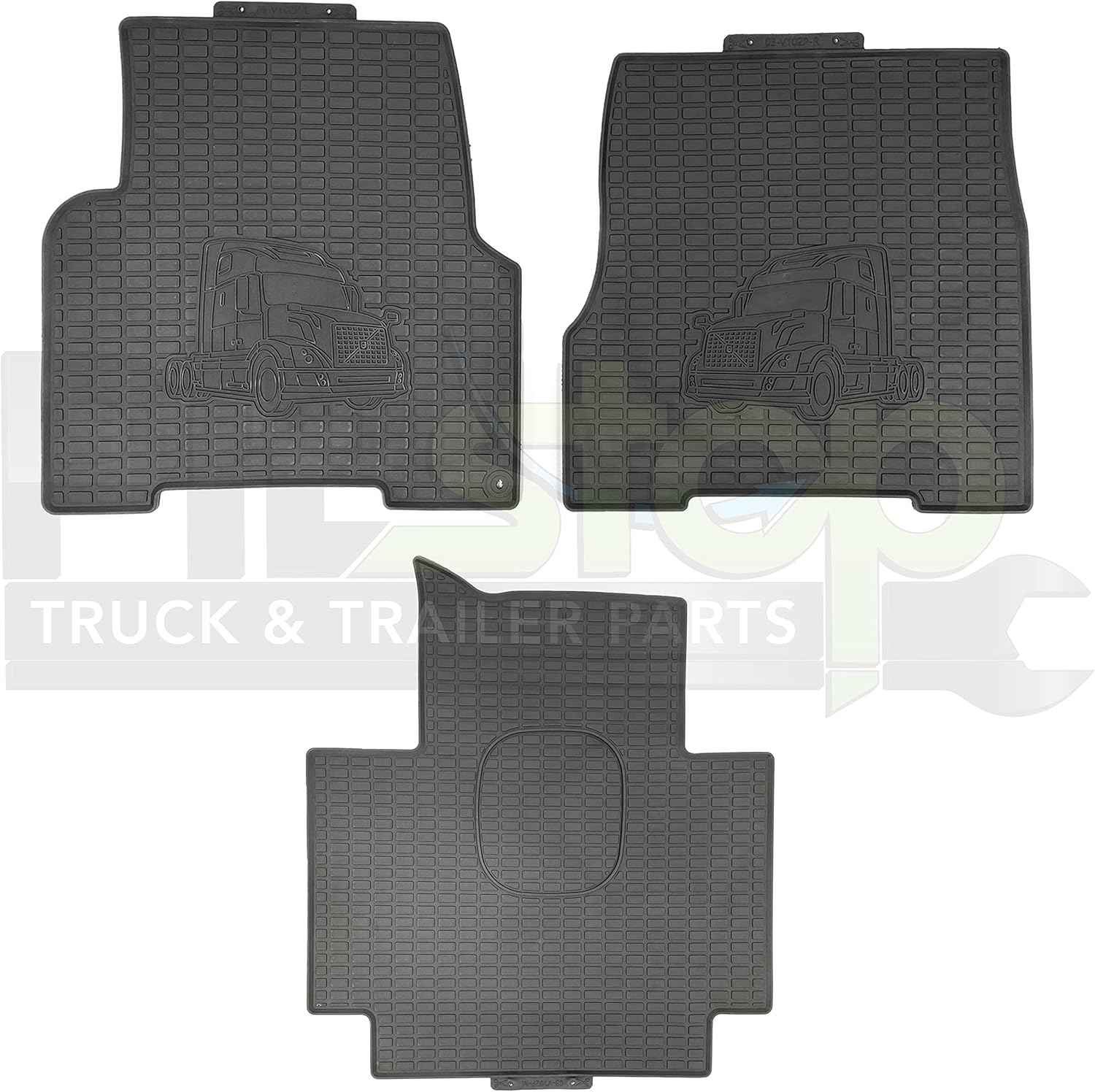 3 PCS Rubber Floor Mats Set U409