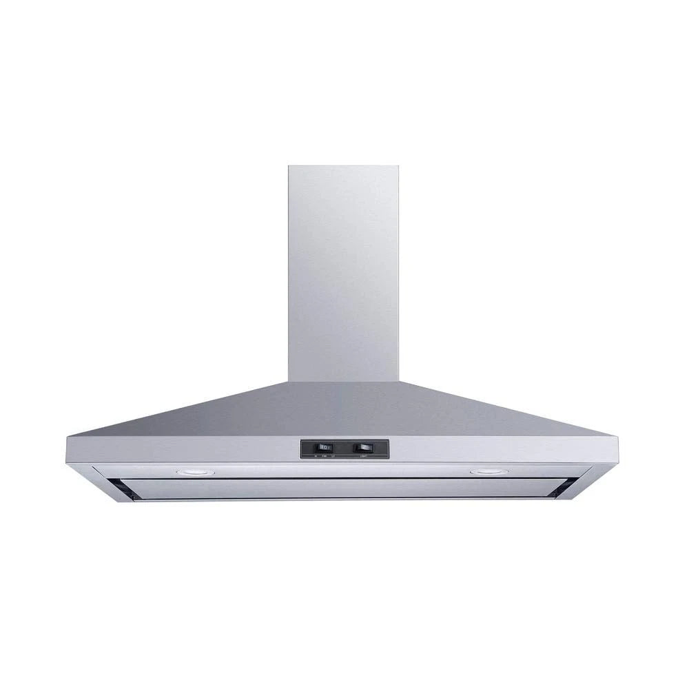36 in. Convertible Wall Mount Range Hood in Stainless Steel with Mesh Filter X332