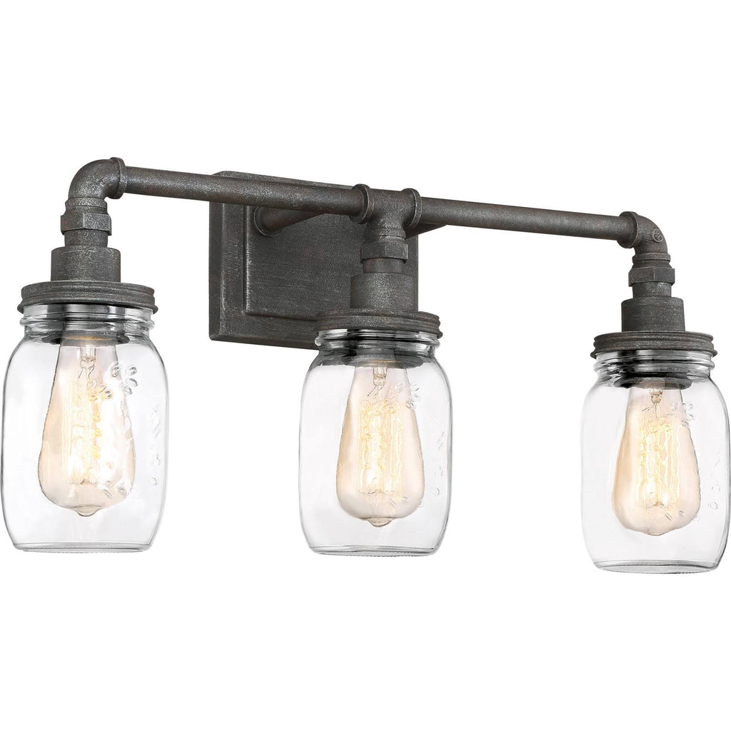 Rustic Black 3 Bath Light R735395