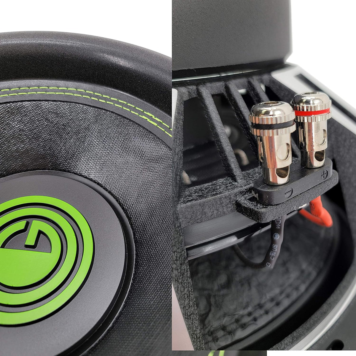 Pair of 12 Inch 6000 Watt Car Audio Subwoofer 4 Ohm DVC S84246