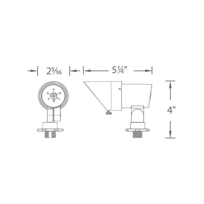 Bronze LED Mini Accent Light X33005