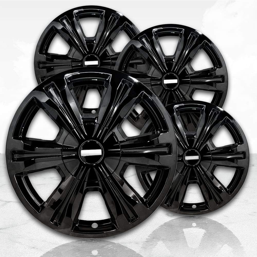 18" Gloss Black Wheel Skins (Set of 4) Z661041