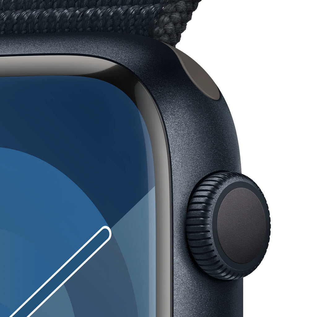 Midnight Aluminum Case 45mm Apple Watch with Sport Loop X65742
