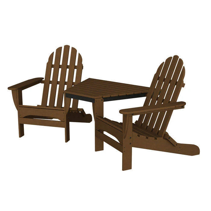 Sand Recycled Plastic Adirondack Bench T930579