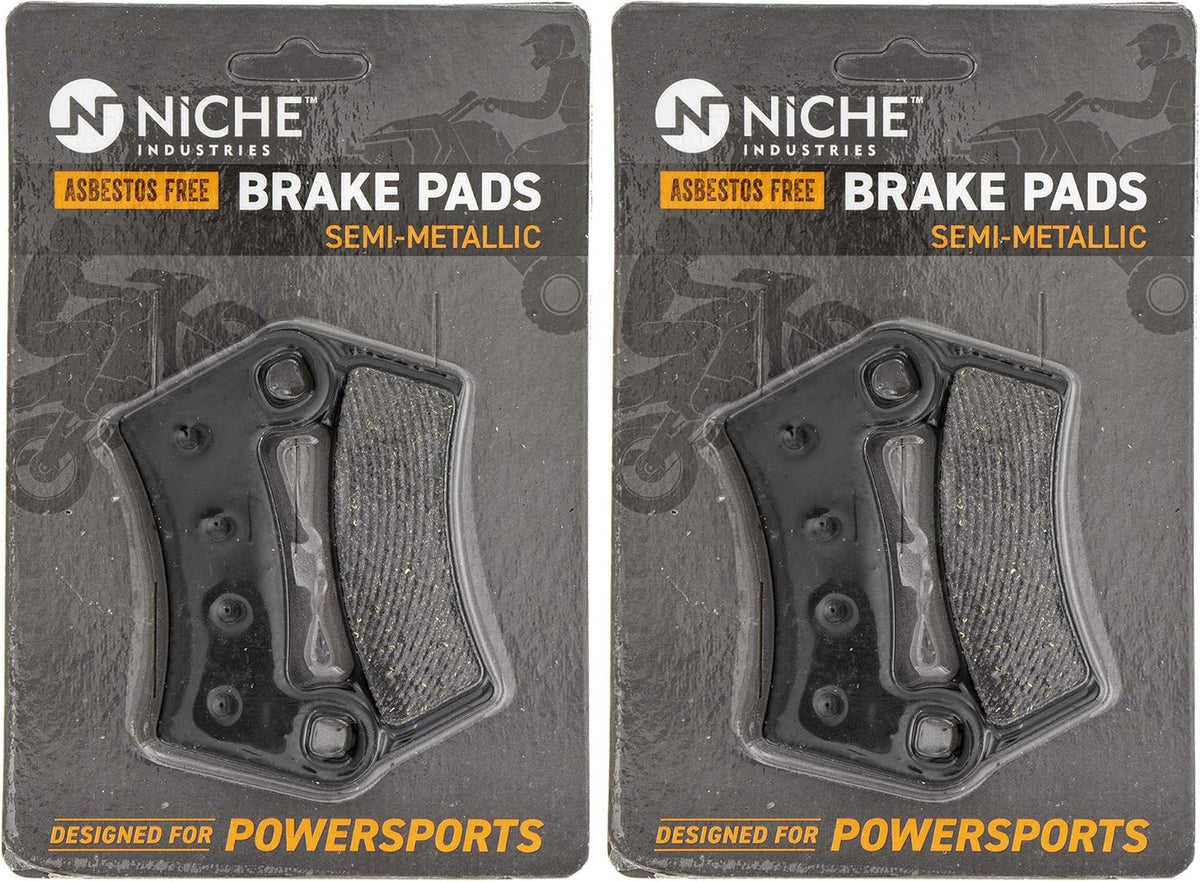 Rear Left Right Brake Caliper Pad Set for Polaris Scrambler Sportsman 550 850 1000 XP S8144