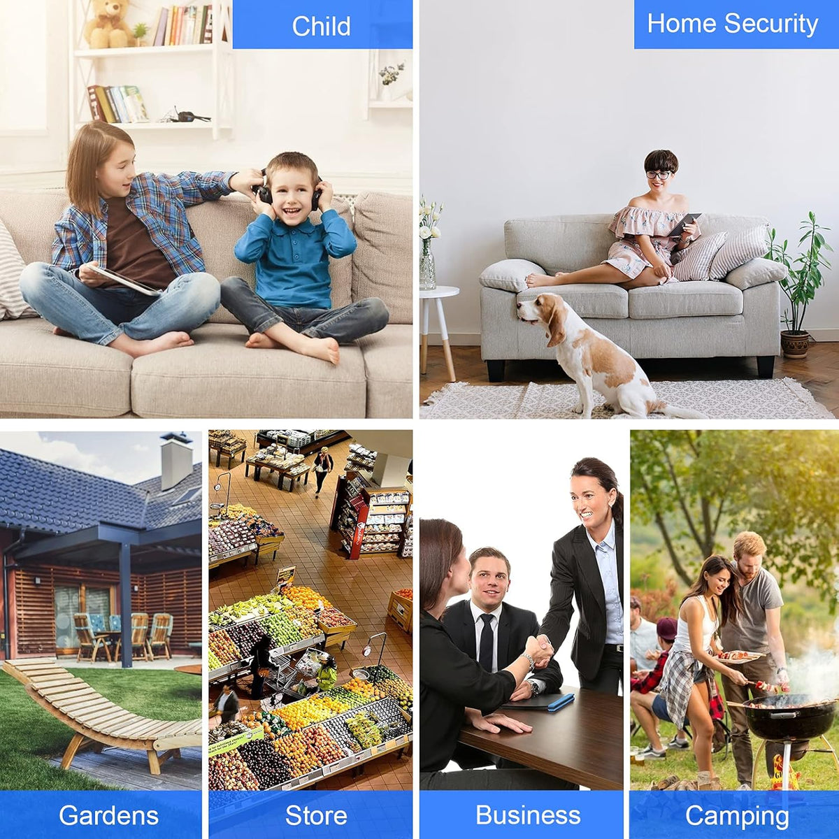 4K HD WiFi Security Camera Pack of 2 F7441
