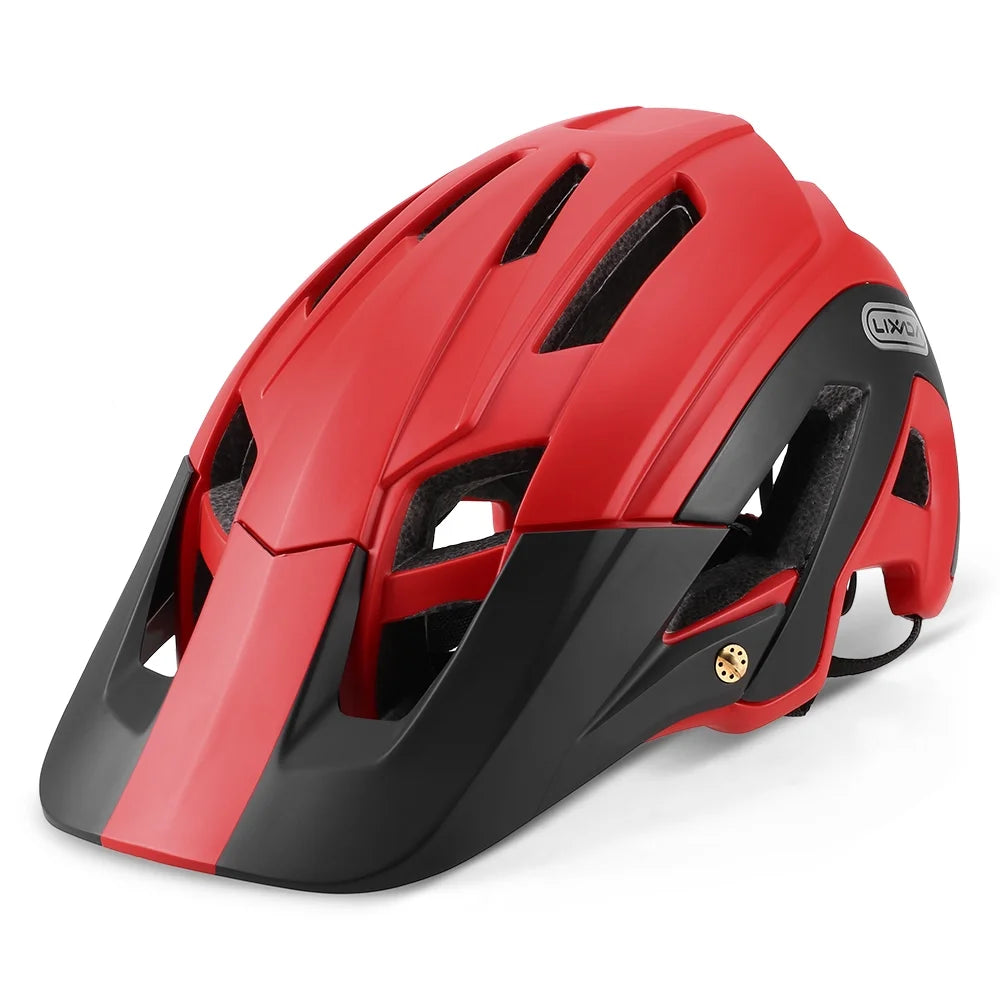 Lightweight Cycling Helmet with Detachable Visor, 16 Vents E62756