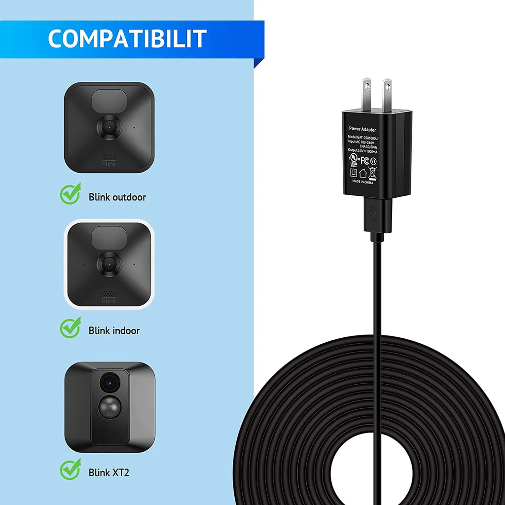 16ft Weatherproof Power Cord Power Adapter N23013