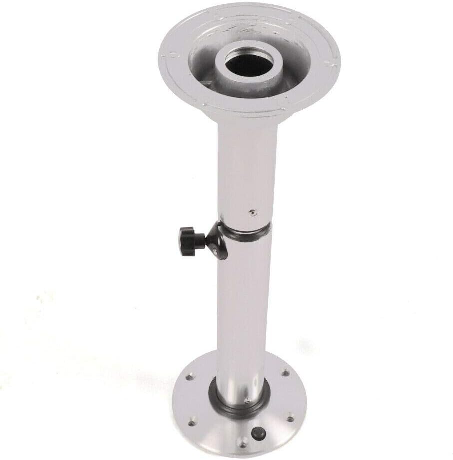 Aluminum +ABS Adjustable Table Pedestal Stand Leg and Base 22''-28'' C133