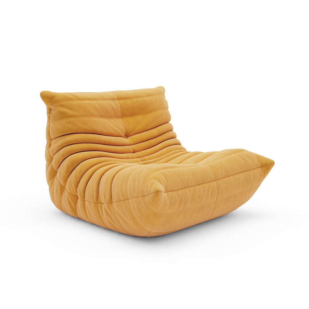 Yellow Floor Chair Sofa Y55669