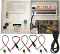 16 Channel 12 Volt DC Output CCTV Power Supply Box with 18 Pcs. DC Male Pigtail T432276