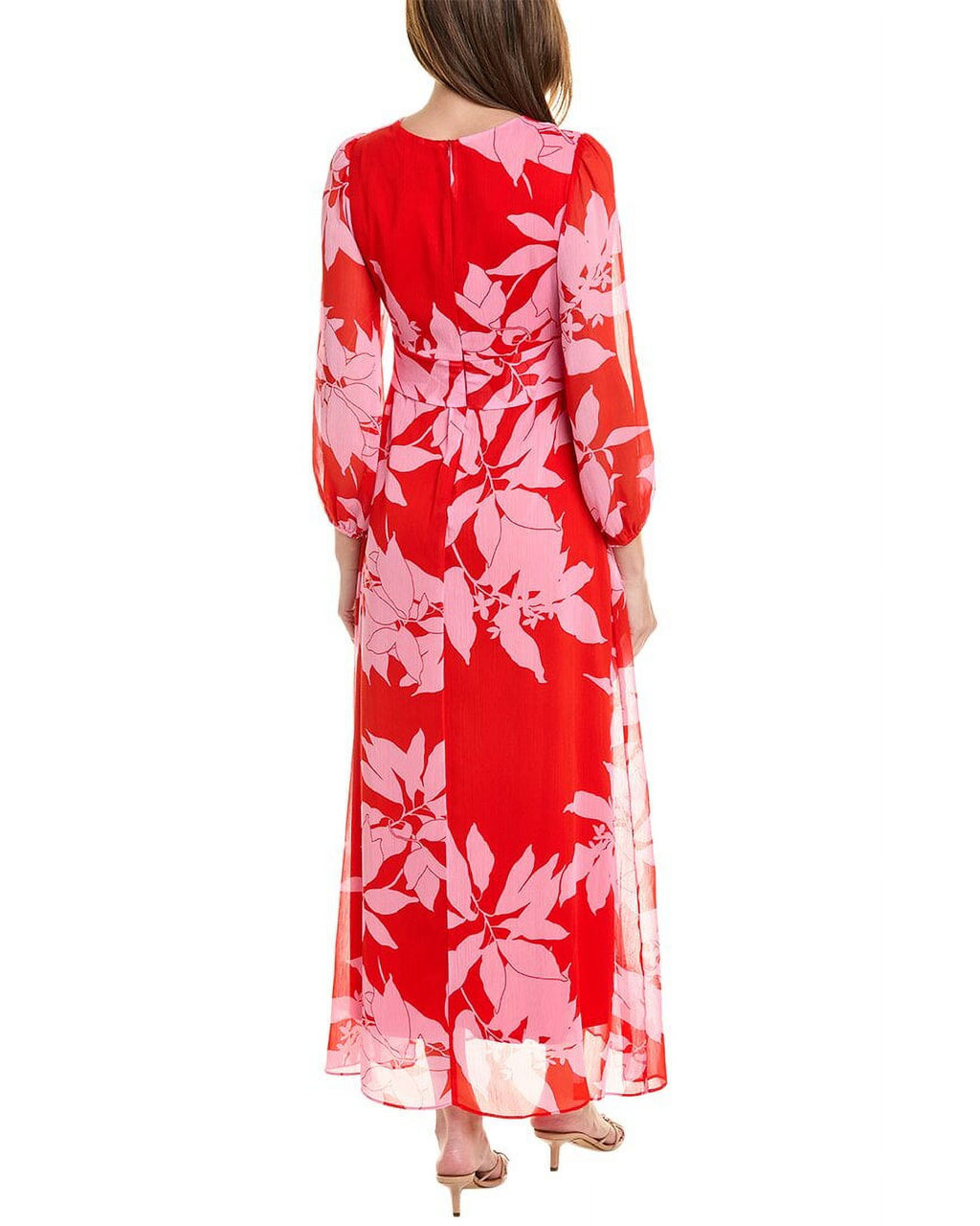 Red Serena Maxi Dress I118611