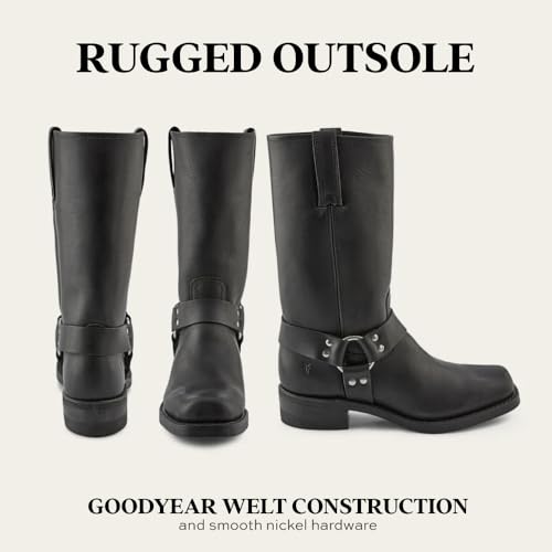 12" Oiled-Leather Boots V57867
