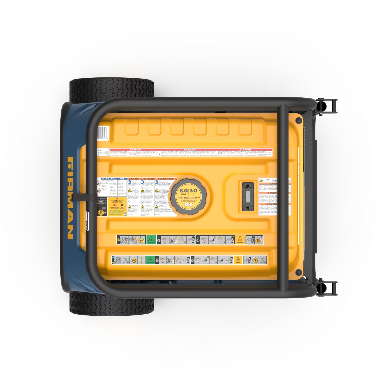 tri fuel 10,000 Watt Portable Generator with Electric Starter N59139