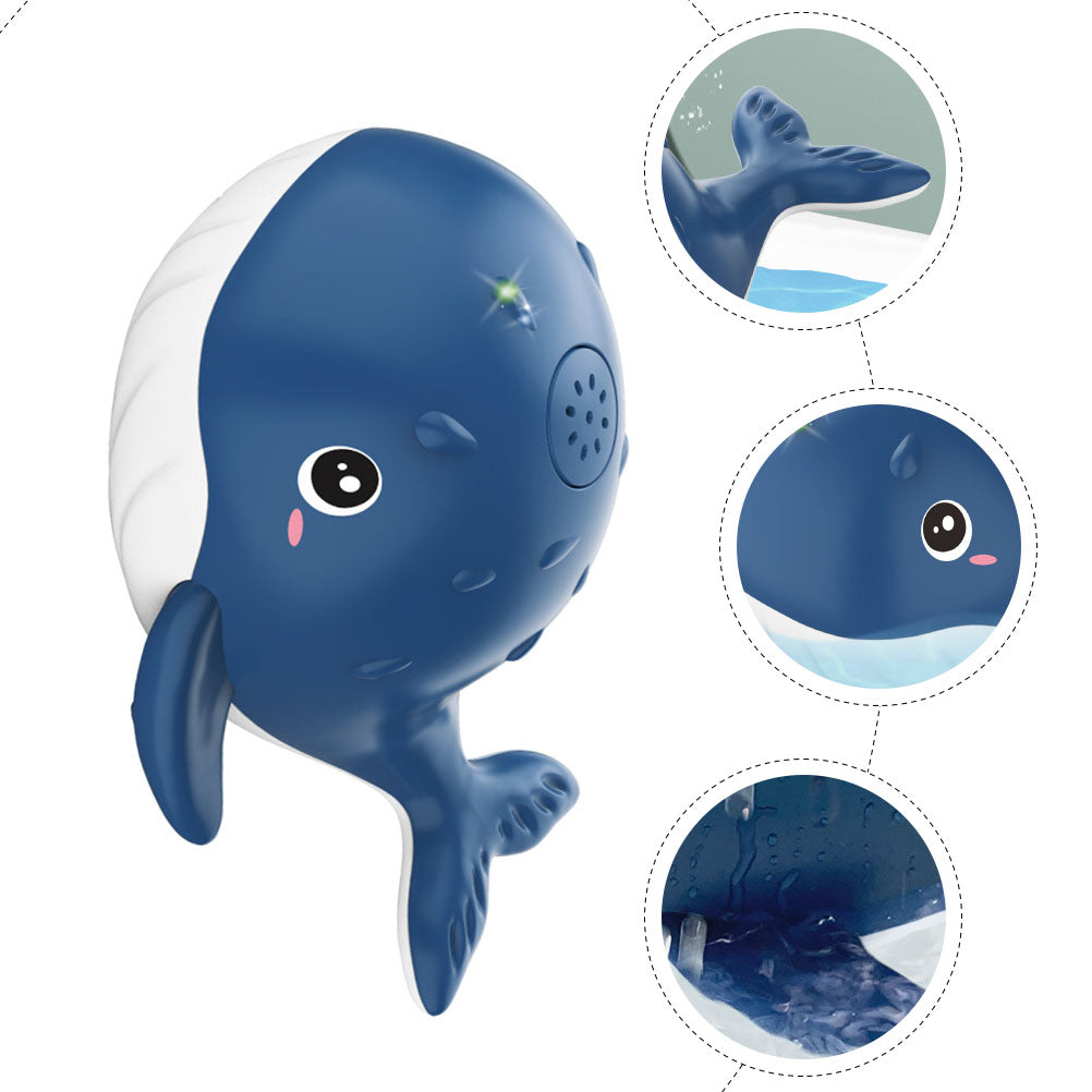 Electric Water Spray Whale Bath Toys D6939