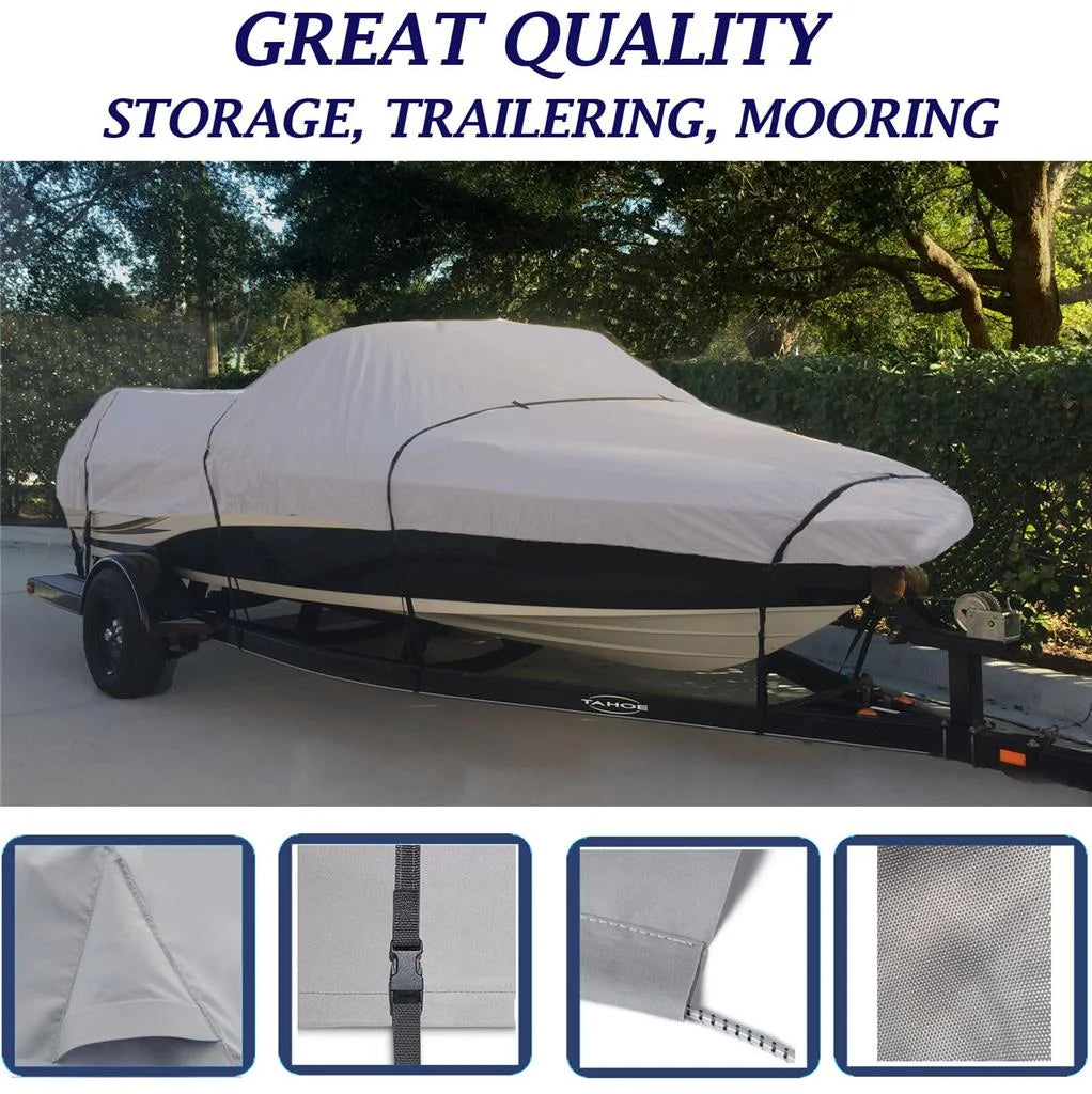 Boat Cover for Alumacraft Dominator O/B 1997 1998 1999 H337529