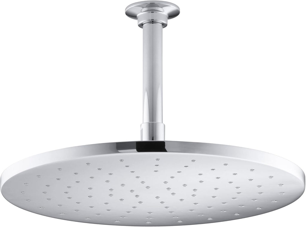 Polished Chrome Round Rain Showerhead C9483