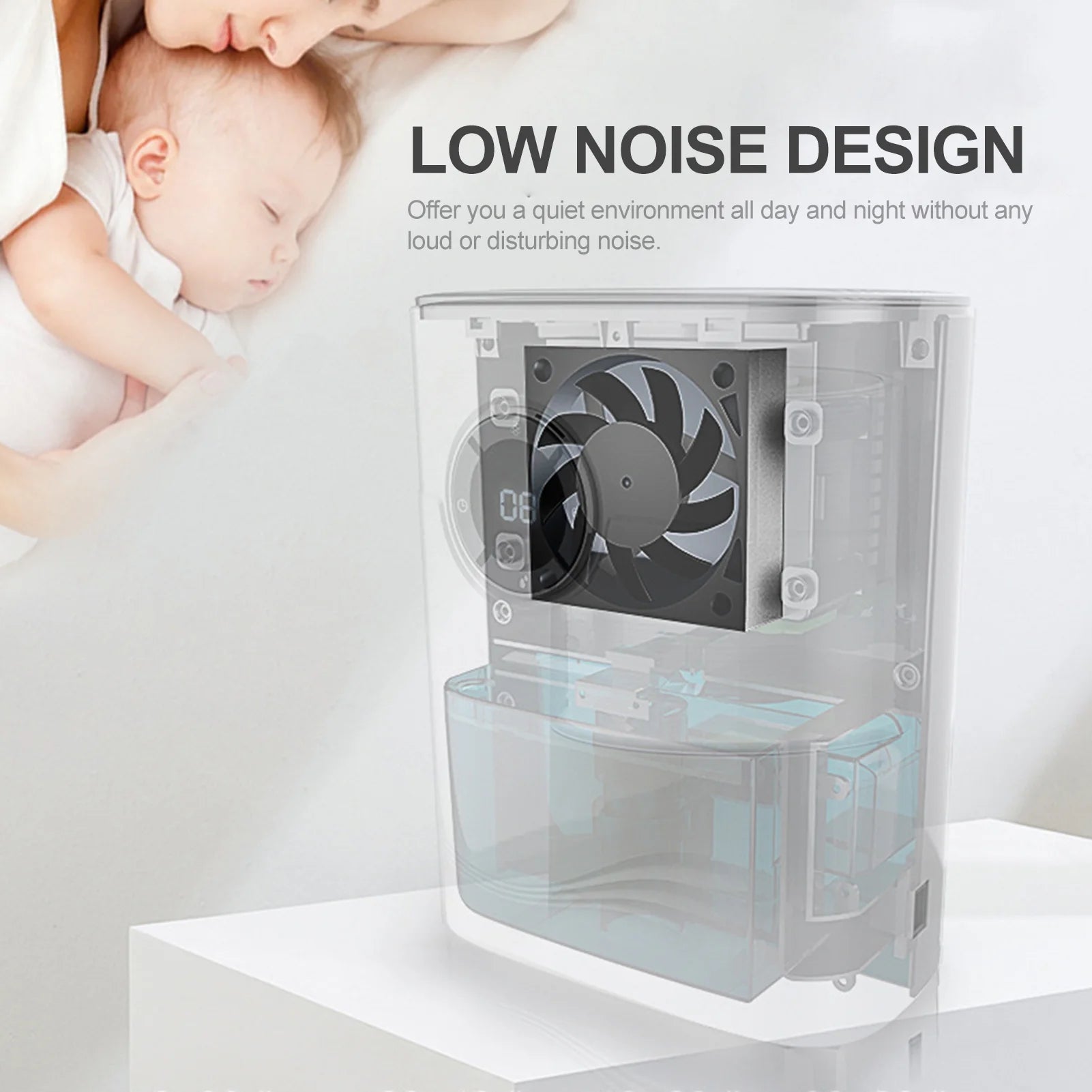 1200mL Portable Small Dehumidifier M22251