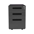 3-Drawer Metal Mobile File Cabinet with Locking Keys I255307