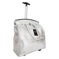 Silver Zebra Rolling Computer Laptop Bag Y559407