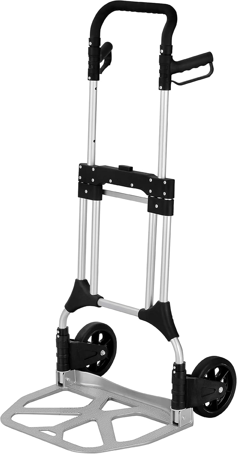 Folding Hand Truck with Telescoping Handle, Pack of 2 B440