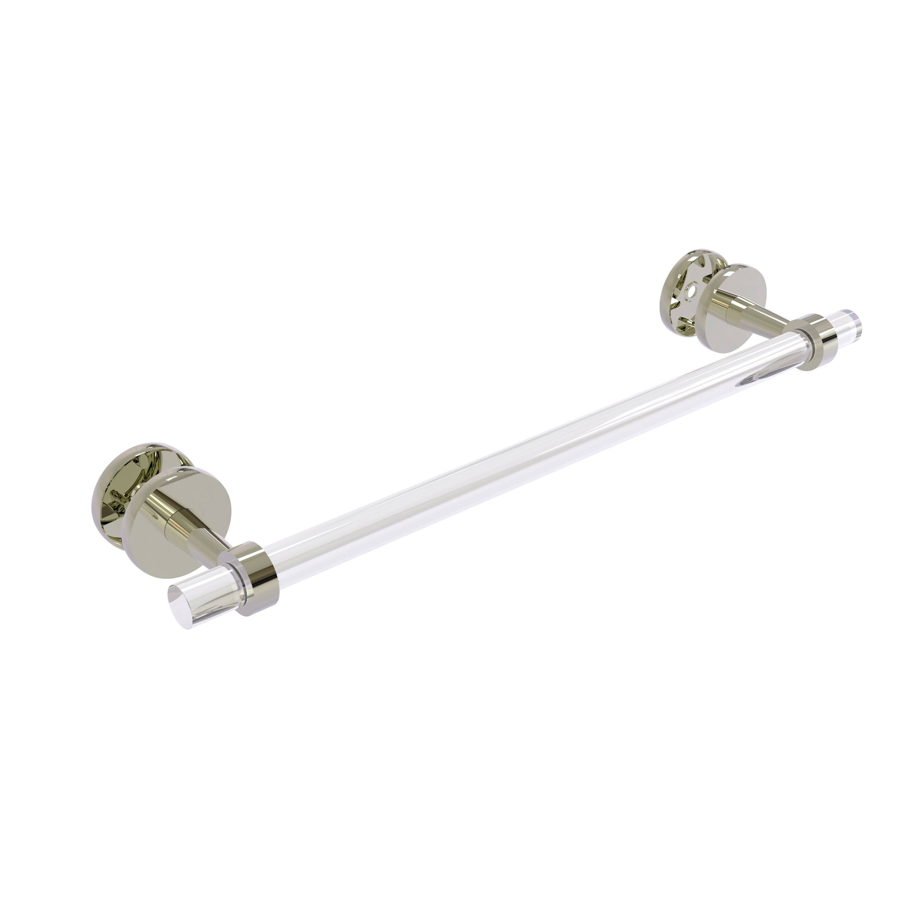 Polished Nickel Shower Door Towel Bar D163
