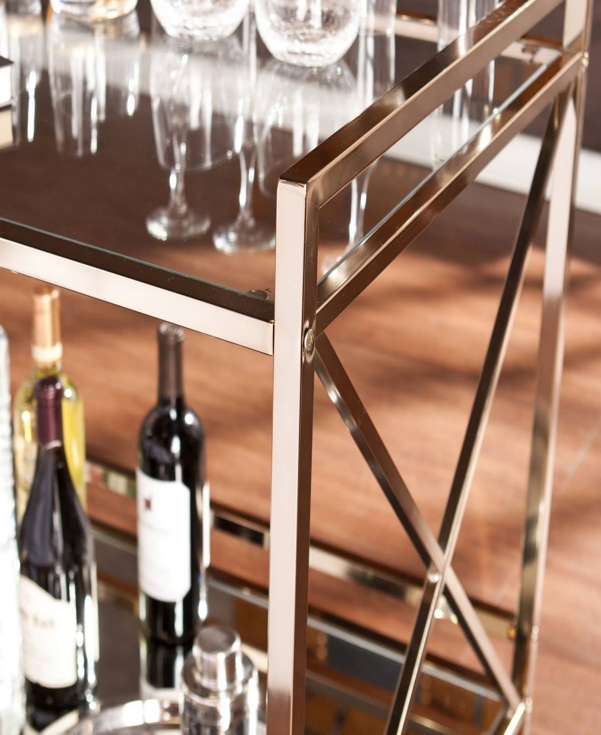 Gold Bar Cart G21198
