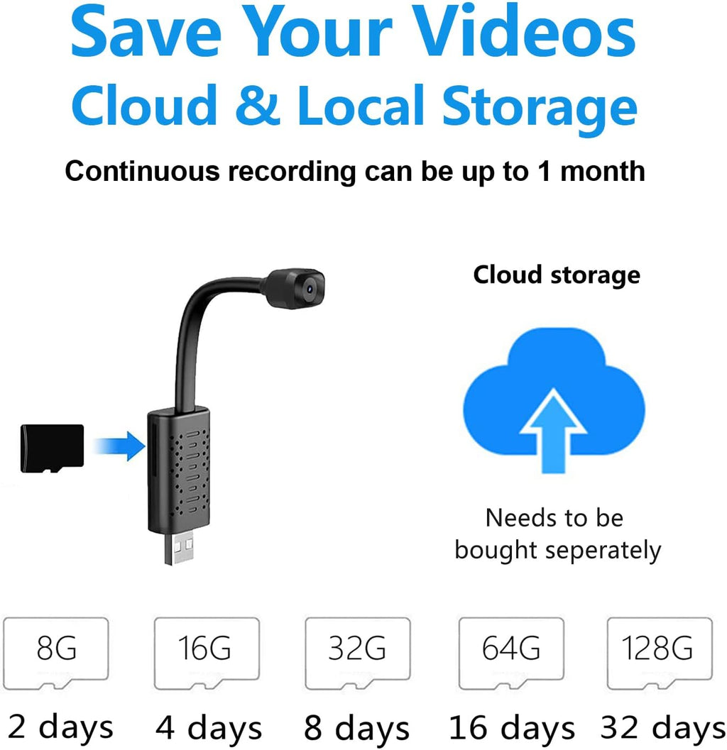Indoor Security Camera WiFi, HD 1080P IP Camera with Motion Detection, Night Vision, Cloud Storage I80161