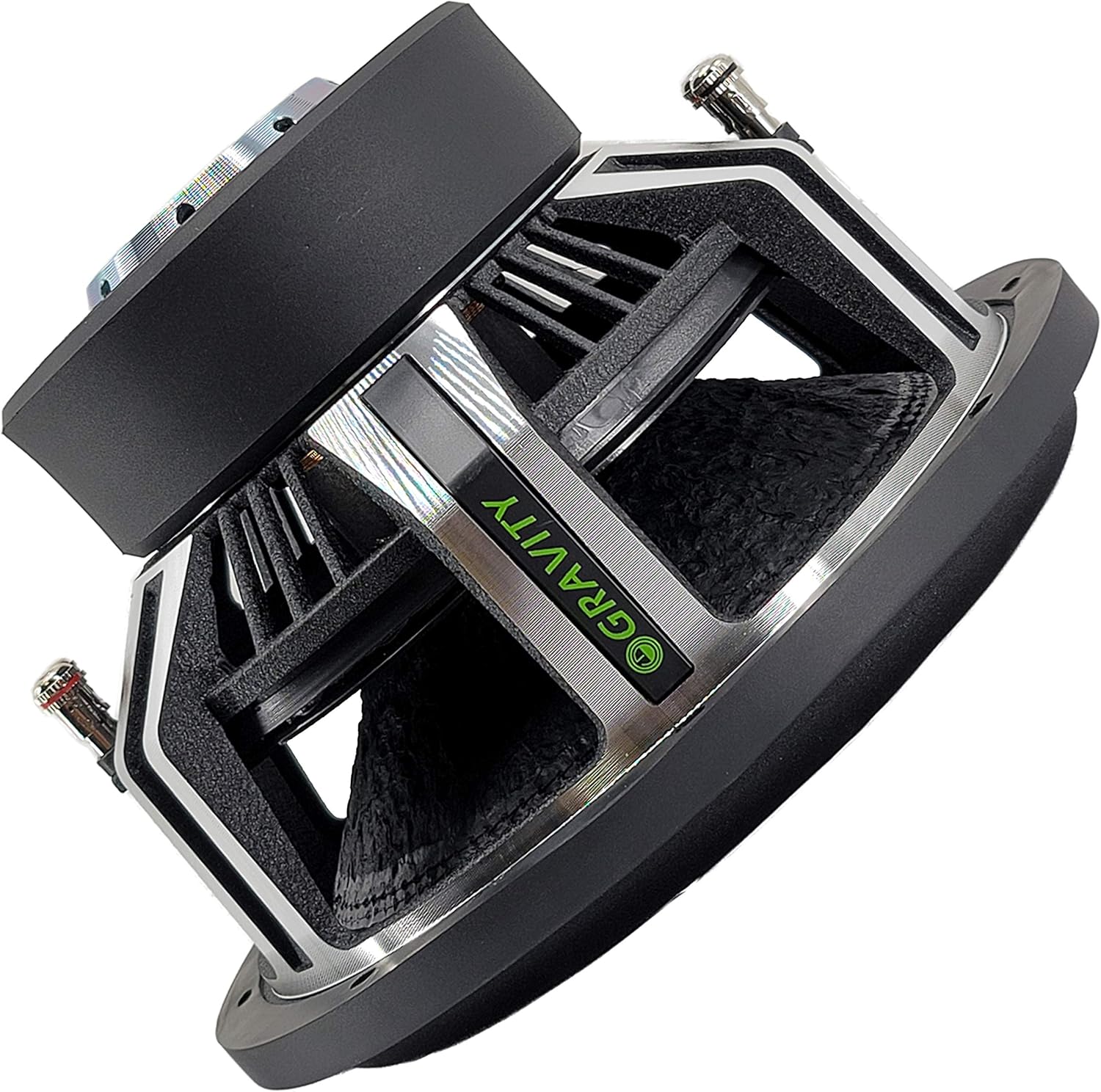 Pair of 12 Inch 6000 Watt Car Audio Subwoofer 4 Ohm DVC S84246