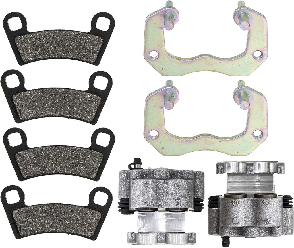 Rear Left Right Brake Caliper Pad Set for Polaris Scrambler Sportsman 550 850 1000 XP S8144