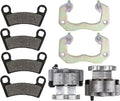 Rear Left Right Brake Caliper Pad Set for Polaris Scrambler Sportsman 550 850 1000 XP S8144