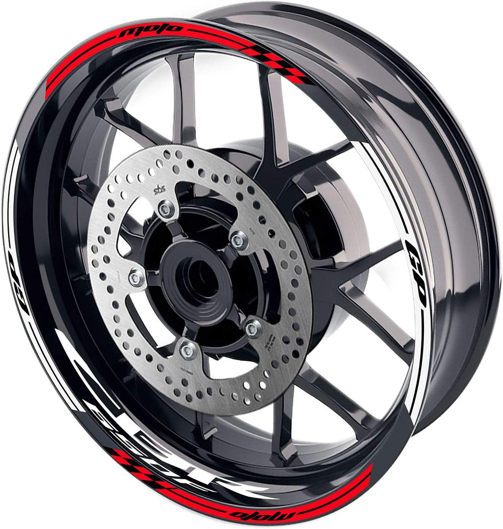 Red Wheel Rim Stripe Decals Tape Pack of 2 L524913